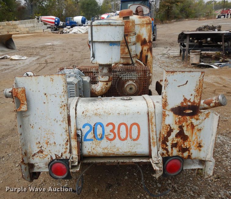 image for item GR9975 Cement blower