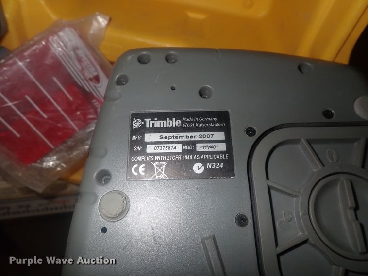 image for item GX9608 Trimble Spectra HV401 laser level