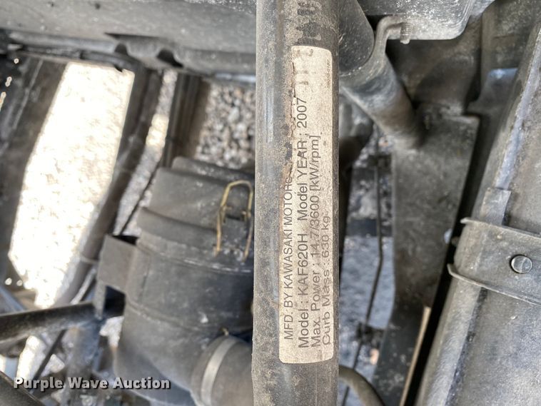 image for item HA9652 2007 Kawasaki Mule  utility vehicle