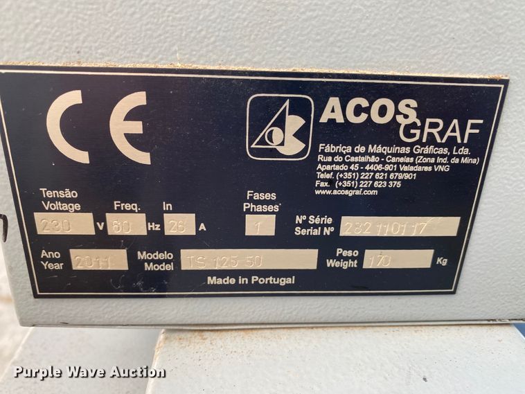 image for item HA9682 2011 GTO TS-125-50 dryer