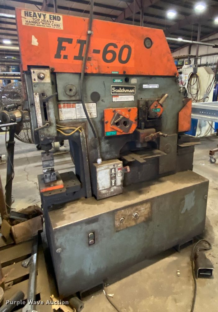 image for item HA9737 Scotchman FI-60 iron worker