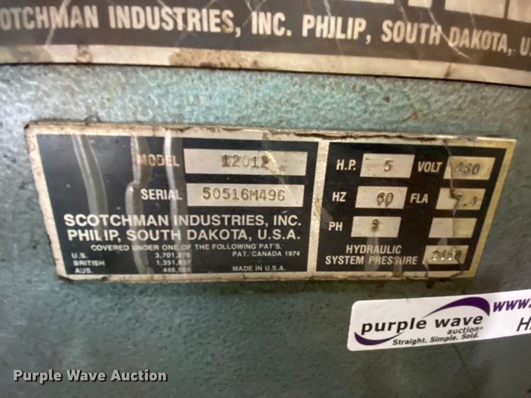 image for item HA9738 Scotchman 12012 iron worker