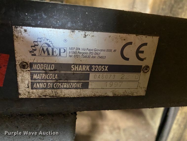 image for item HA9741 Shark 320SX horizontal bandsaw