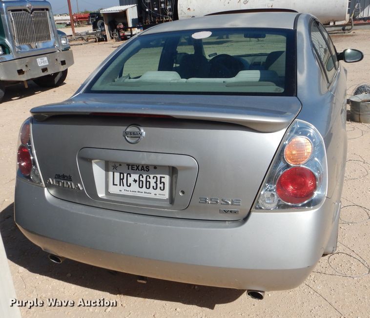 image for item HC9096 2003 Nissan Altima 3.5 SE