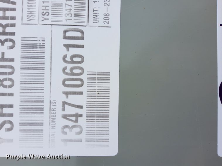 image for item HD9127 Trane Voyager AC and heat unit