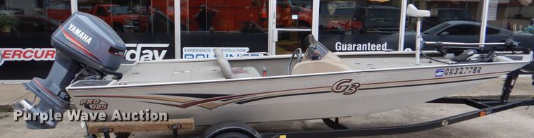 image for item HK9518 2003 G3 Pro 185  boat