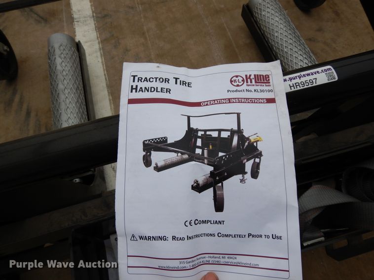 image for item HR9597 K-Line KL30100 tractor tire handler