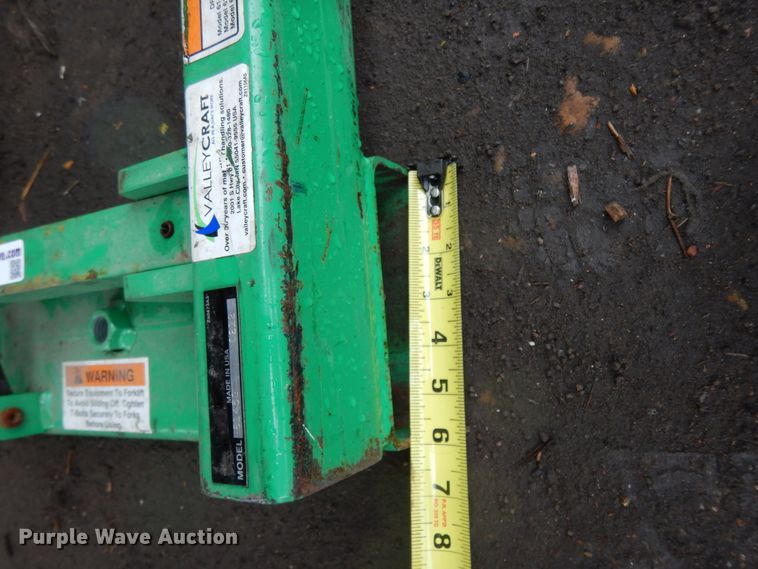 image for item HR9614 Valley Craft 6145G forklift drum handler