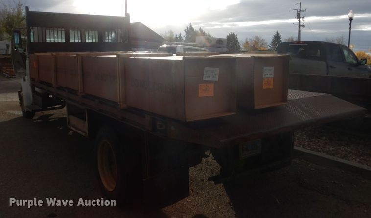 image for item HS9368 1995 Freightliner FL60  dump flatbed truck