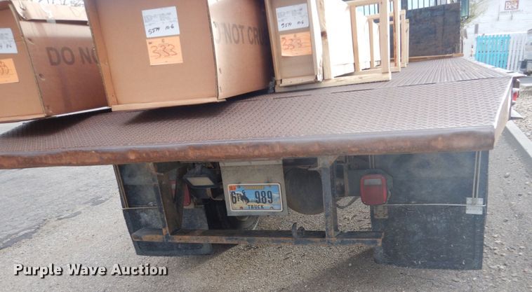 image for item HS9368 1995 Freightliner FL60  dump flatbed truck