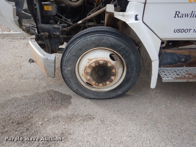 image for item HS9368 1995 Freightliner FL60  dump flatbed truck