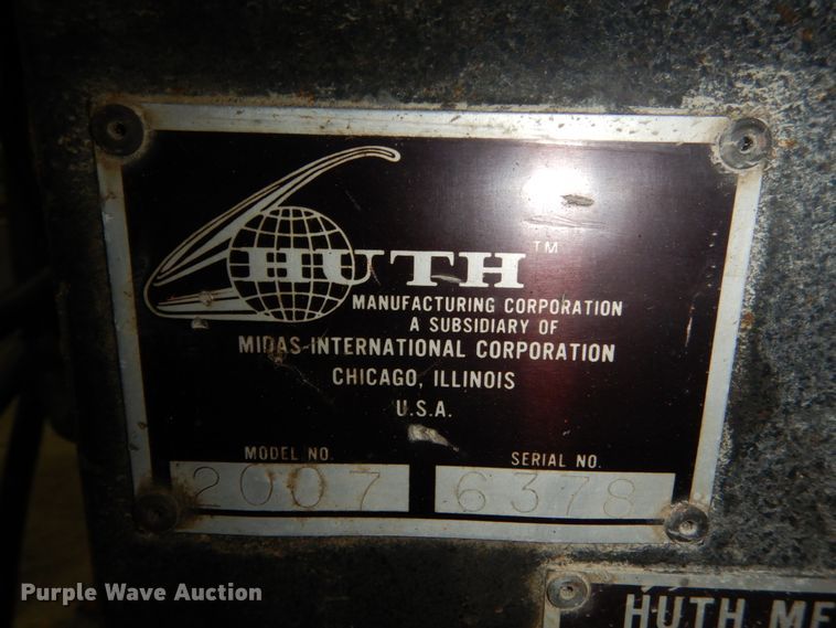 image for item HS9407 Huth 2007 pipe bender