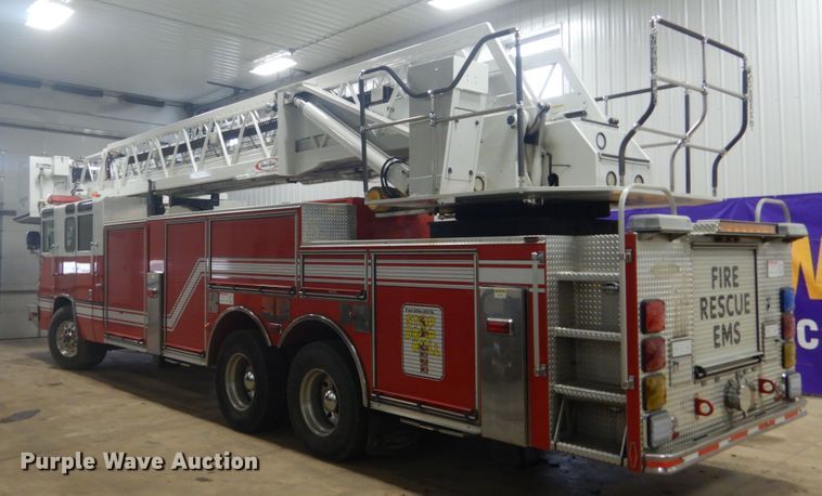 image for item HS9428 1999 Pierce  aerial platform fire truck
