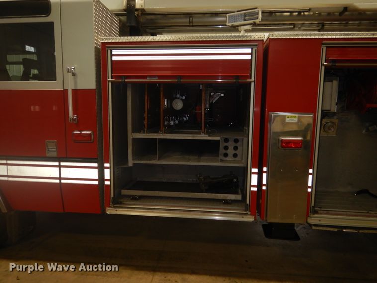 image for item HS9428 1999 Pierce  aerial platform fire truck