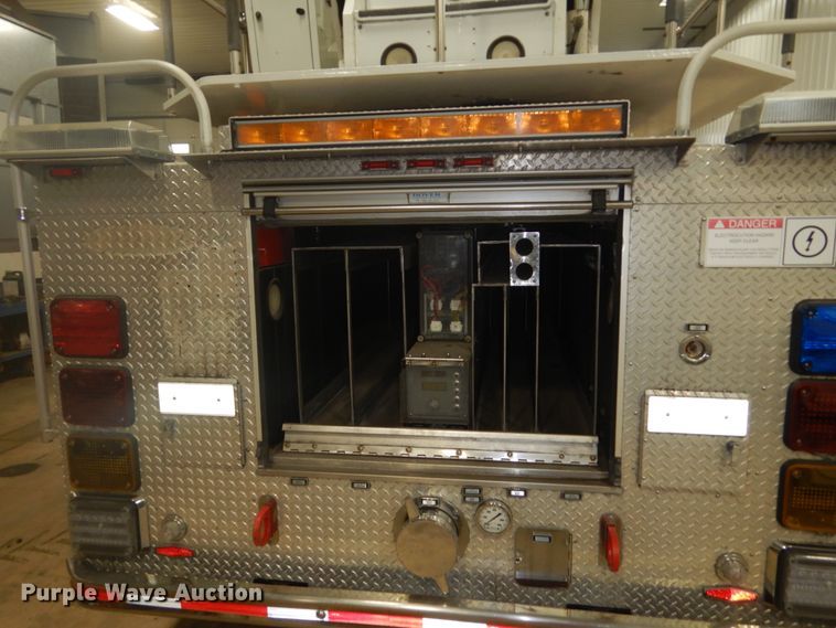 image for item HS9428 1999 Pierce  aerial platform fire truck