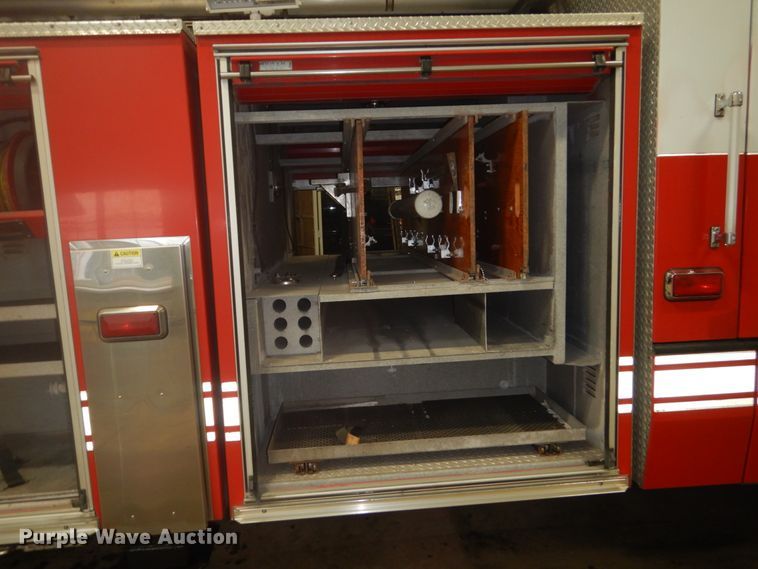 image for item HS9428 1999 Pierce  aerial platform fire truck