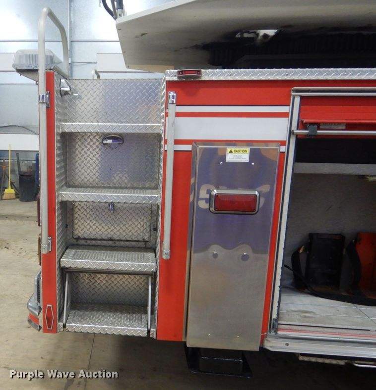 image for item HS9428 1999 Pierce  aerial platform fire truck