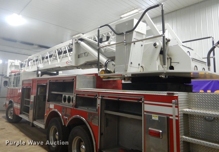 image for item HS9428 1999 Pierce  aerial platform fire truck