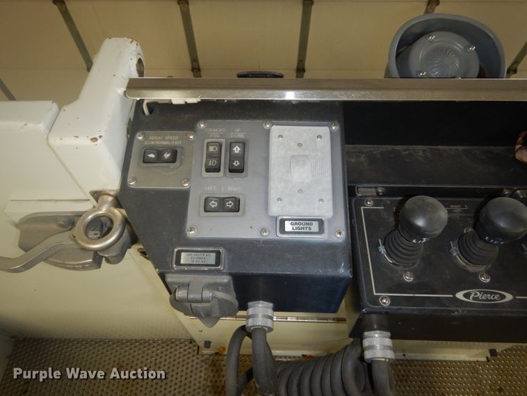 image for item HS9428 1999 Pierce  aerial platform fire truck