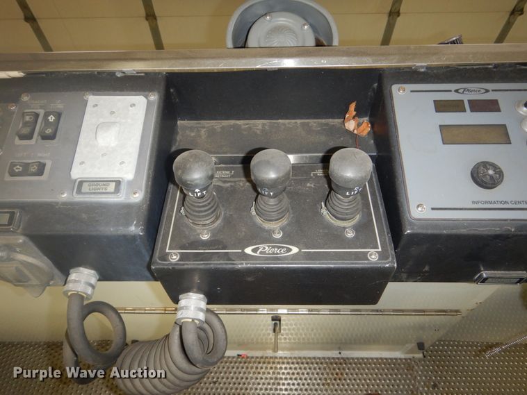 image for item HS9428 1999 Pierce  aerial platform fire truck