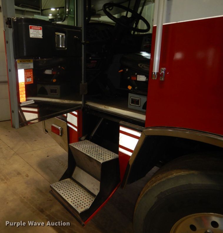 image for item HS9428 1999 Pierce  aerial platform fire truck