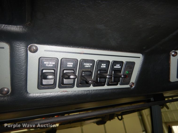 image for item HS9428 1999 Pierce  aerial platform fire truck