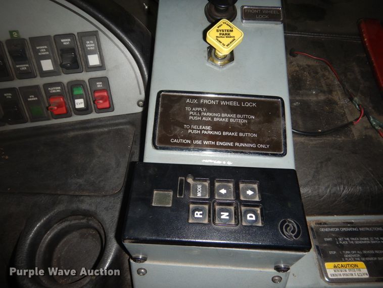 image for item HS9428 1999 Pierce  aerial platform fire truck