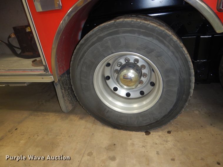 image for item HS9428 1999 Pierce  aerial platform fire truck