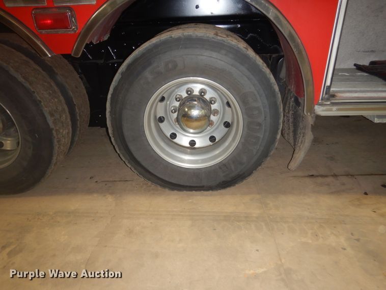 image for item HS9428 1999 Pierce  aerial platform fire truck