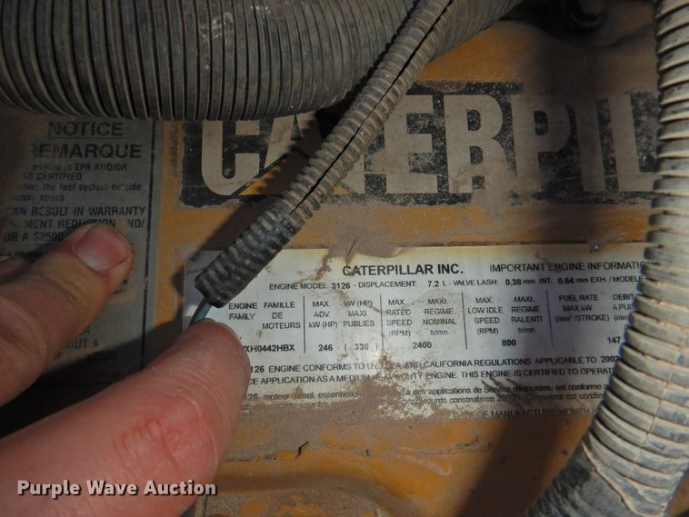 image for item HU9653 1997 GMC C6500  service truck with crane