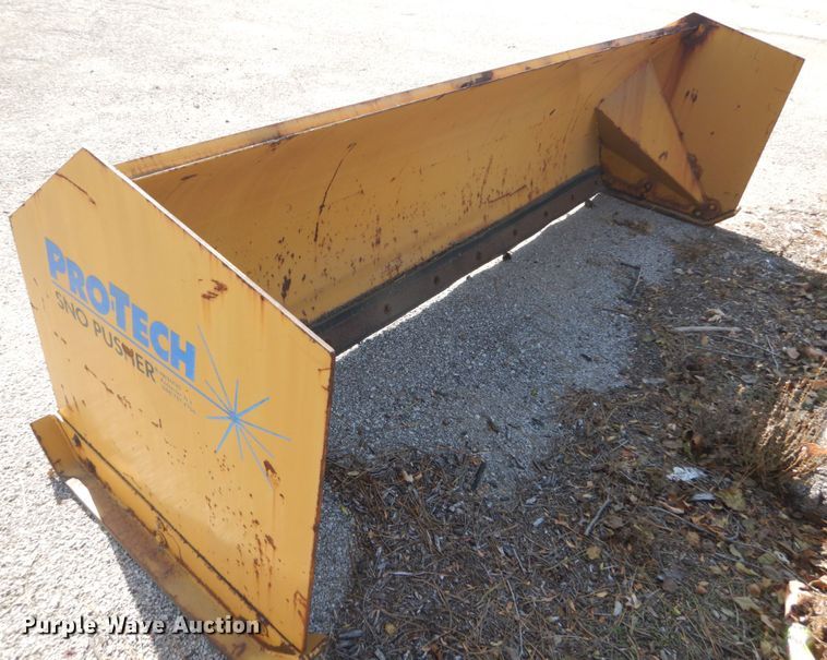 image for item HV9505 Pro Tech skid steer snow pusher
