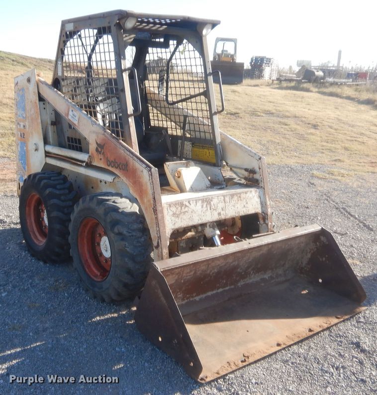 image for item HW9142 Bobcat 742  skid steer loader