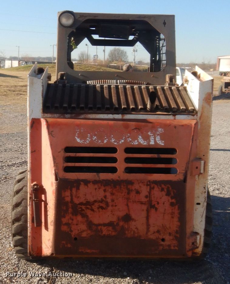 image for item HW9142 Bobcat 742  skid steer loader