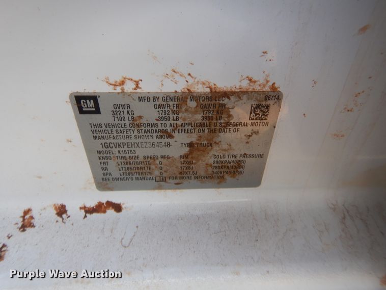 image for item HW9150 2014 Chevrolet Silverado 1500  Double Cab pickup truck