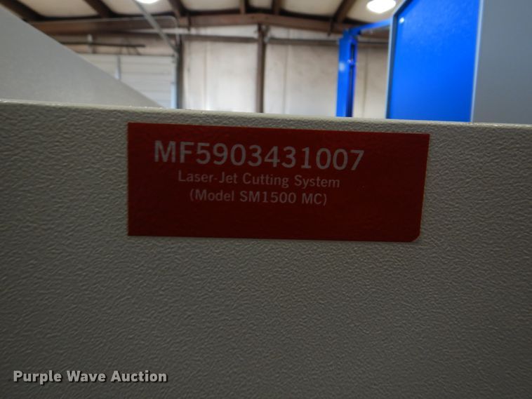 image for item HX9013 2012 Knuth 2512 laser jet cutting machine