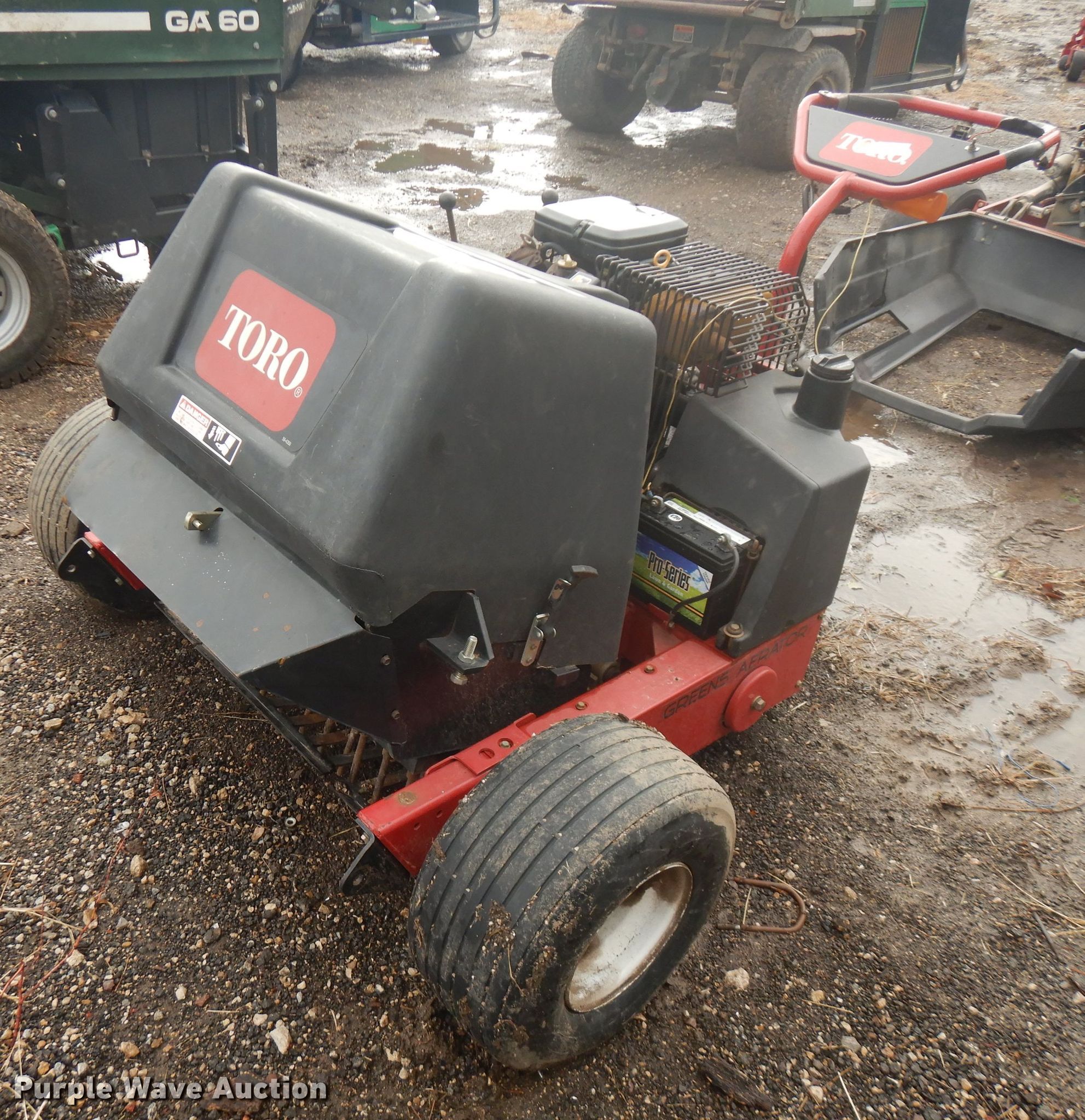 Toro Hydroject 3000 greens aerator in Iola, KS Item FW9847 sold