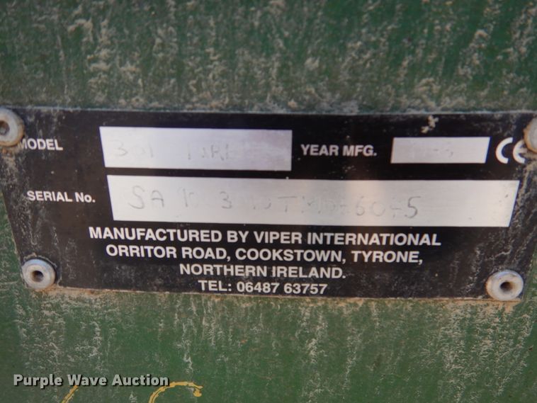 image for item AF9934 1996 Viper 301 Turbo  screen