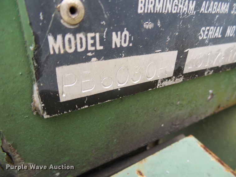 image for item DC2921 Birmingham PB6030R baler