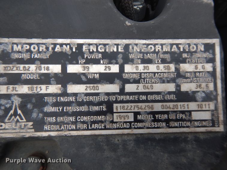 image for item DF6694 1999 Vermeer LN42  trencher