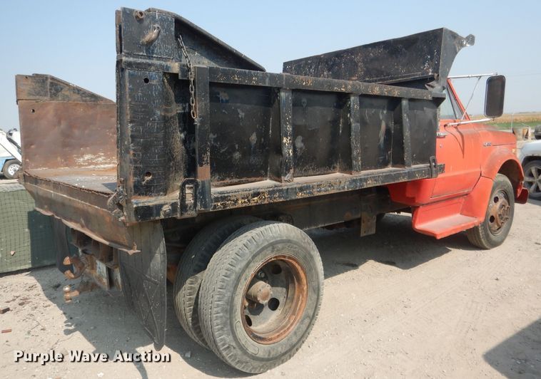 image for item DG4595 1972 Chevrolet C50  dump truck