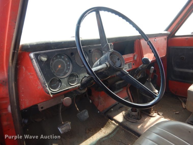 image for item DG4595 1972 Chevrolet C50  dump truck