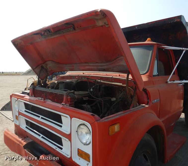 image for item DG4595 1972 Chevrolet C50  dump truck