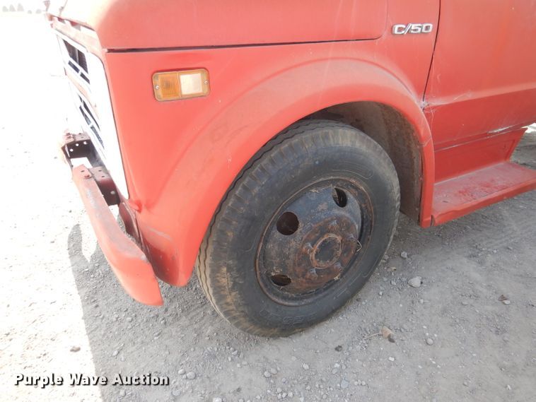 image for item DG4595 1972 Chevrolet C50  dump truck