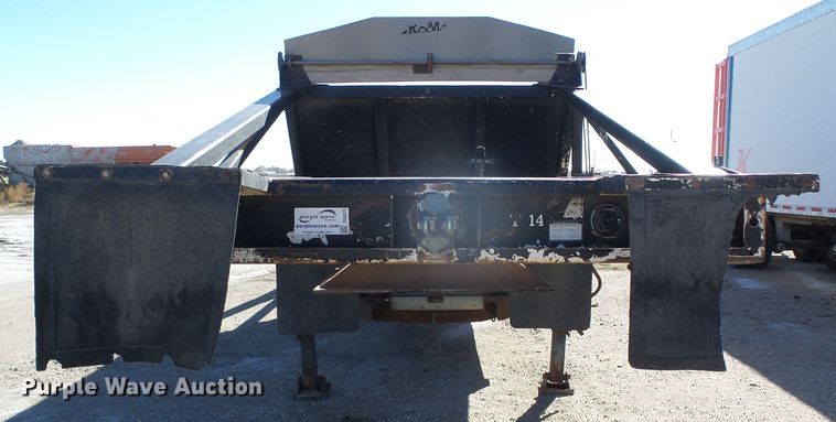 image for item DG8375 1984 Cook BDS271-L bottom dump trailer