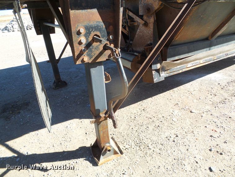 image for item DG8375 1984 Cook BDS271-L bottom dump trailer