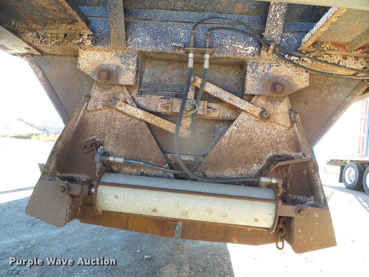 image for item DG8375 1984 Cook BDS271-L bottom dump trailer