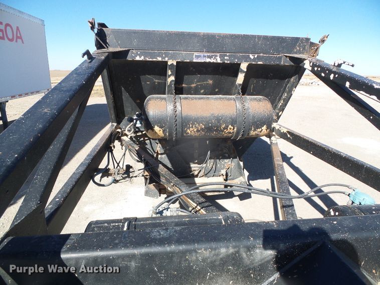 image for item DG8375 1984 Cook BDS271-L bottom dump trailer