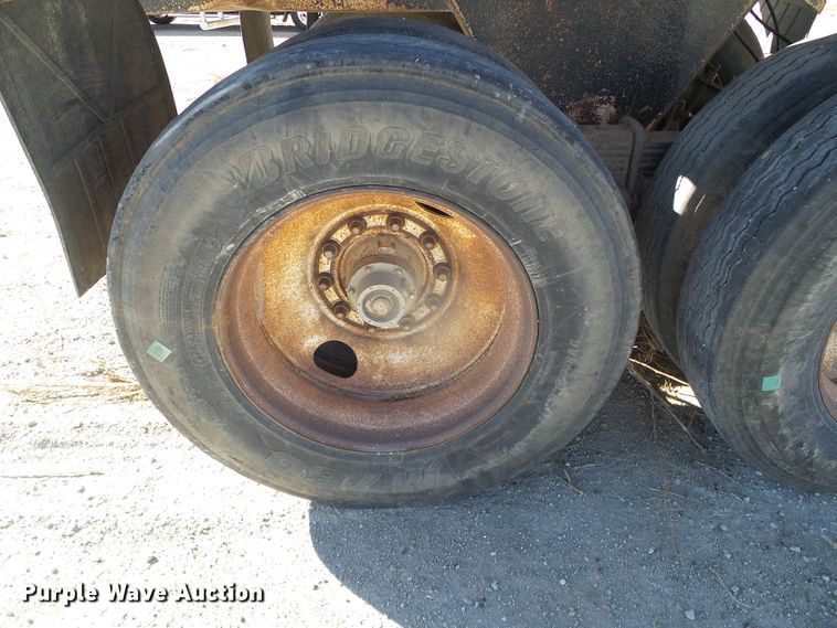 image for item DG8375 1984 Cook BDS271-L bottom dump trailer