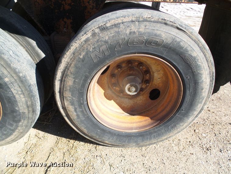 image for item DG8375 1984 Cook BDS271-L bottom dump trailer