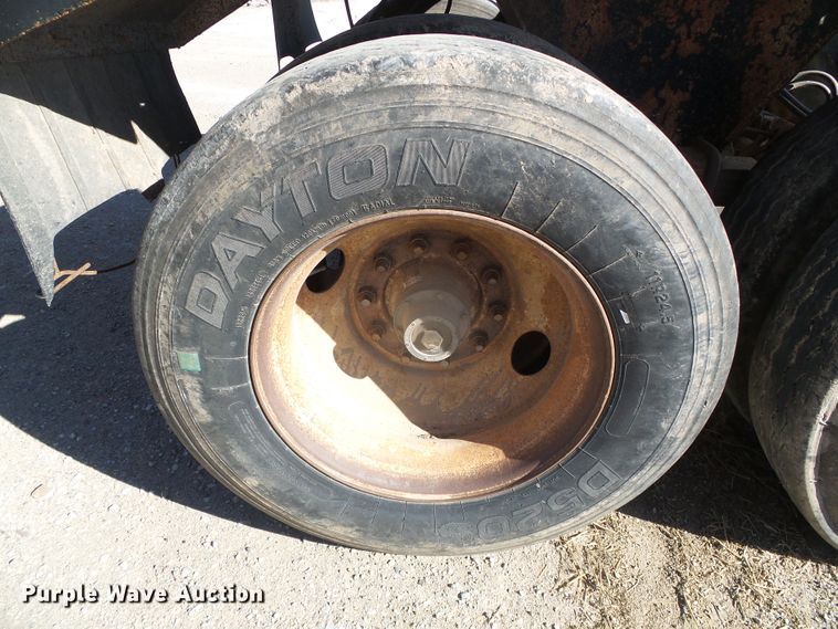 image for item DG8375 1984 Cook BDS271-L bottom dump trailer